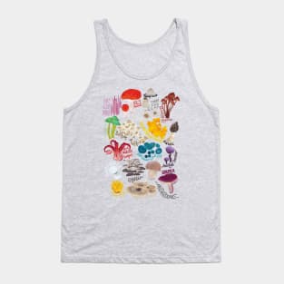 Mushrooms, Mushrooms, Mushrooms Tank Top